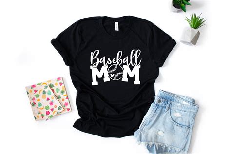 Baseball Mom Shirt Game Day Shirt Baseball T Shirt Sports Etsy