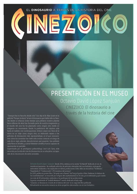 Presentaci N Del Libro Cinezoico El Dinosaurio A Trav S De La