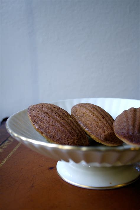 Naked Hazelnut Madeleines Before The Nutella Glaze The Ca Flickr