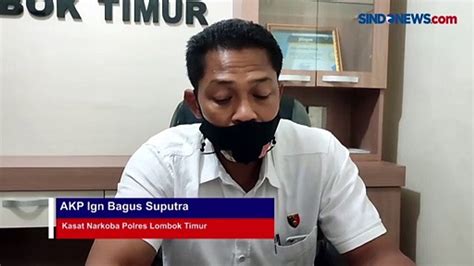 Polres Lombok Timur Bekuk Pengedar Narkoba Usai Transaksi Video