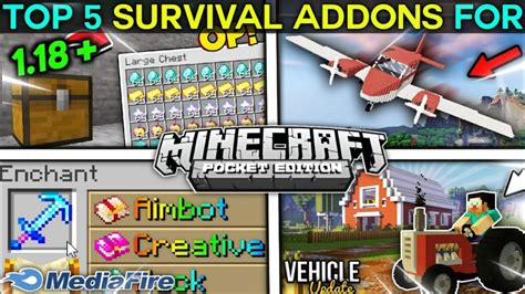 Survival Addons For Minecraft Pe Top Best Addons For