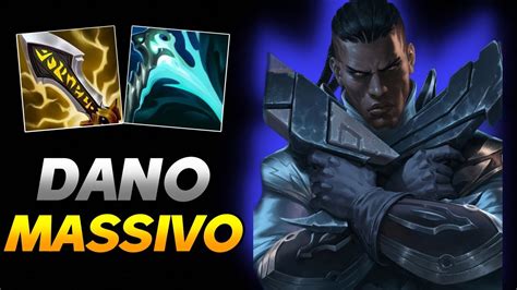 Essa Build De Lucian Da Muito Dano Youtube