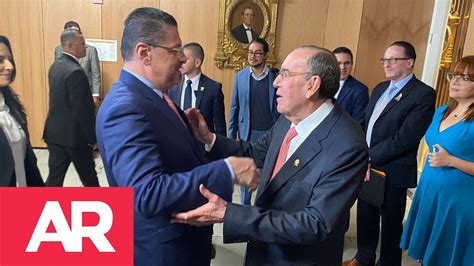 Qu Convers Chaves Con El Presidente Del Congreso Y Jefes De Fracci N