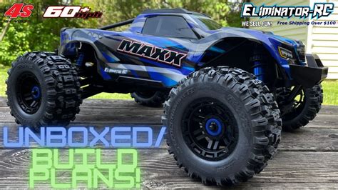 Traxxas Maxx V2 Widemaxx Mt Unboxed And Build Plans Youtube