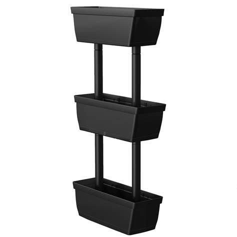 Gymax 3 Tier Raised Garden Bed Vertical Freestanding Flower Pot Stand