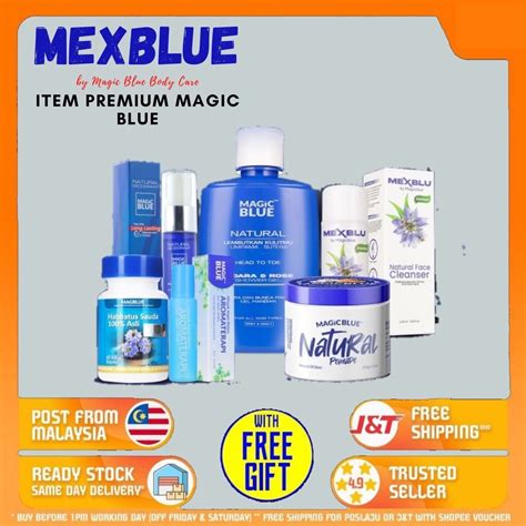 Mexblue By Magic Blue Body Care Produk Body Care Habbatussauda Deodoran