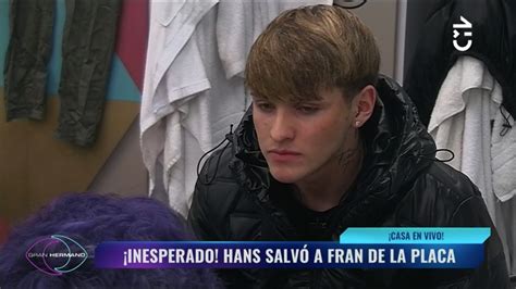 Hans Le Revel Su Estrategia A M Nica Tras Salvar A Fran En Gran