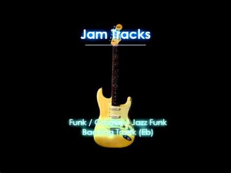 Funk Jazz Funk Guitar Backing Track YouTube