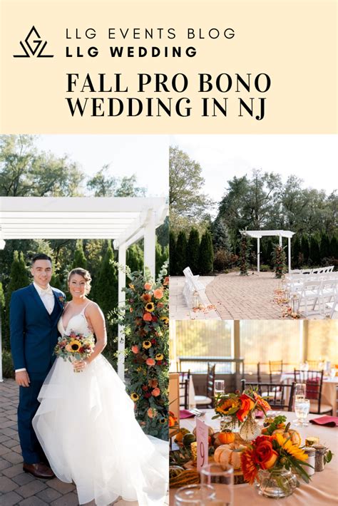 Pro Bono Wedding Jillian Max Tinton Falls New Jersey Llg Events