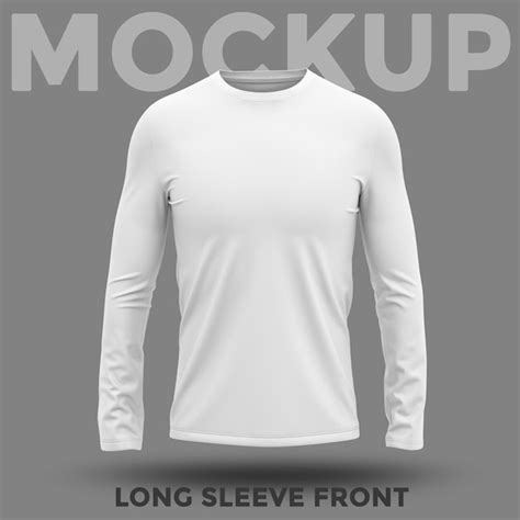 White Longsleeve Mockup PSD 24 000 High Quality Free PSD Templates