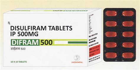 Difram 500mg Tab Disulfiram 500mg Tab Doc2buy