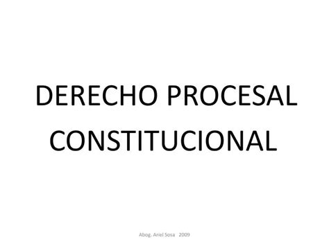 Ppt Derecho Procesal Constitucional Powerpoint Presentation Free Download Id3049990