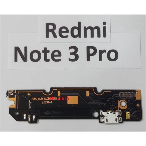 Jual Pcb Conector Redmi Note Pro Pin Flexibel Papan Casan Konektor