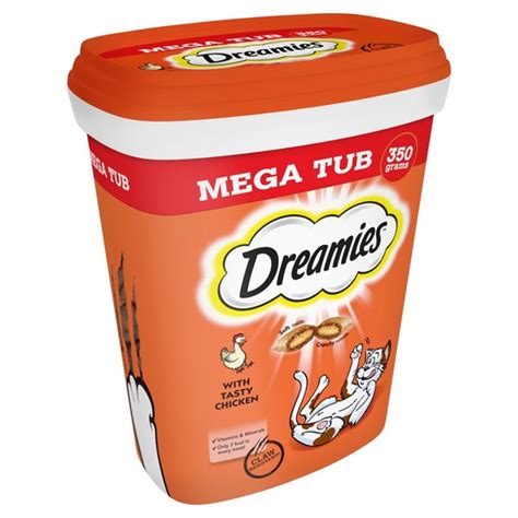 Dreamies Treats With Chicken 350g Tub 2 Pack Pedigree Wholesale Ltd