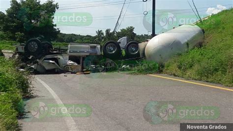 Volcadura De Pipa Con Amon Aco Deja Un Muerto En La Uni N Guerrero