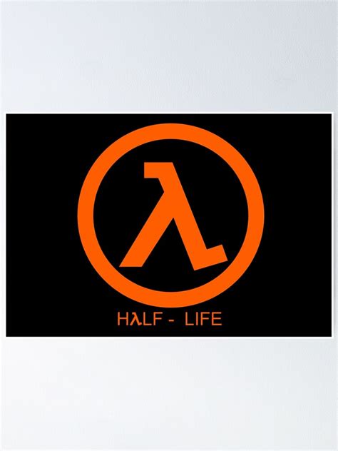 "Half - Life Lambda" Poster by Crypto5555 | Redbubble