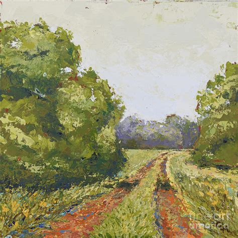 The Old Dirt Road Painting By Cheryl Mcclure