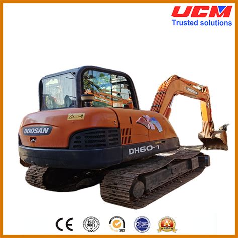 Used Doosan Dh60 Mini 6 Ton Excavator Dh60 7 Original In Korea China