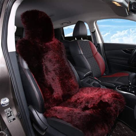 Ogland Sheepskin Fur Car Seat Covers Universal Size