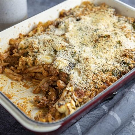 Bolognese Pasta Bake Australian Pork