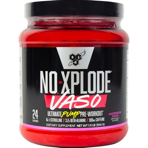 Bsn N O Xplode Vaso Pump Nutrition