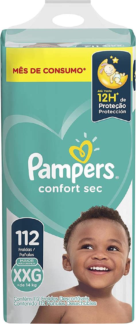 Fraldas Pampers Confort Sec Xxg Unidades Pamp Em Promo O No