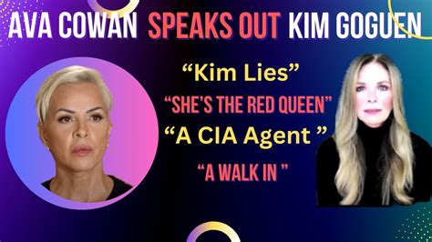 Kim Goguen INTEL AVA COWAN SPEAKS OUT CIA Agent A Walk In The