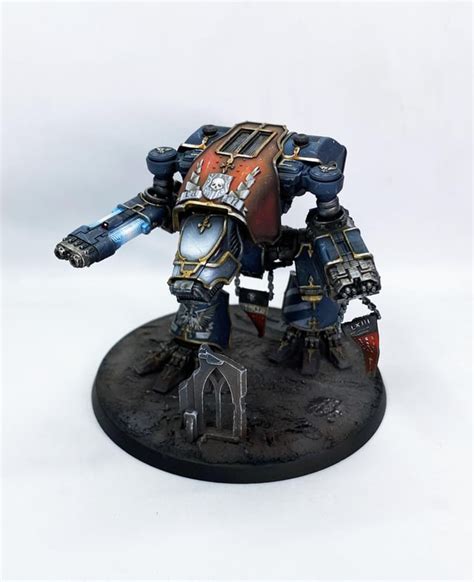 Warhound Of The Legio Mortis For Titanicus R Warhammer