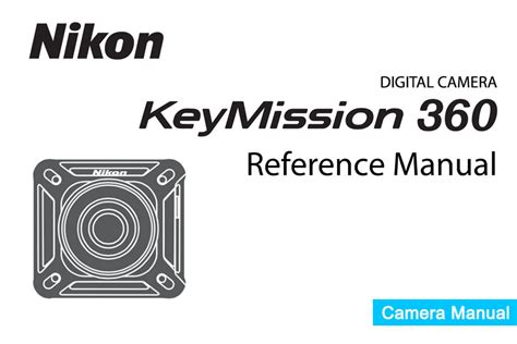 Nikon Keymission 360 Manual