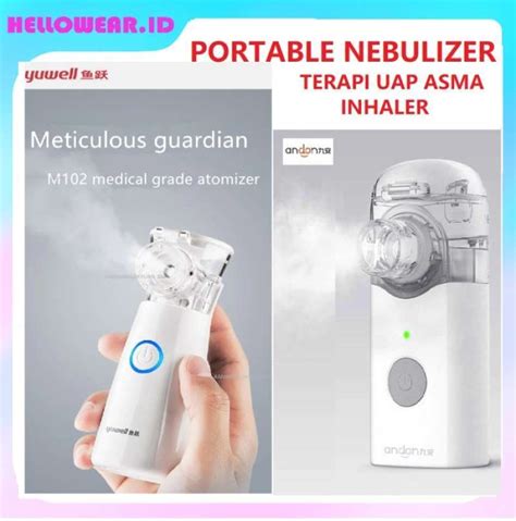 Jual Andon Nebulizer Yuwell Nebulizer Portable Terapi Uap Asma Omron