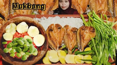 Ikan Asin Mukbang Lalab Mentah Asmr Mukbangindonesian