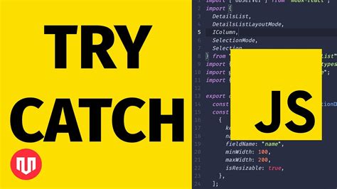 C Mo Y Cuando Usar Try Y Catch En Javascript Youtube
