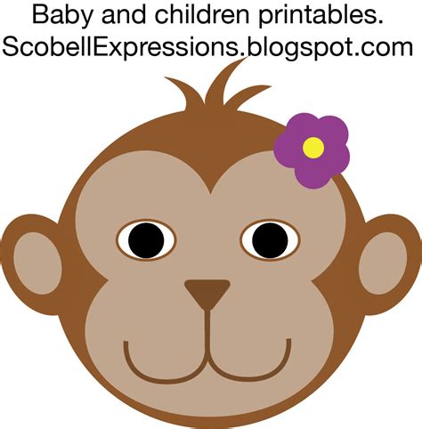 Monkey Face Clip Art - ClipArt Best