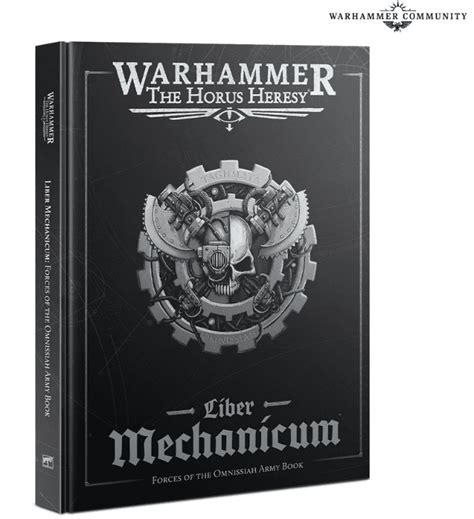 Get The Details On New Horus Heresy Liber Mechanicum Rules