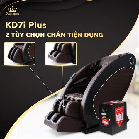 Ghế Massage Queen Crown Qc Kd7i Plus