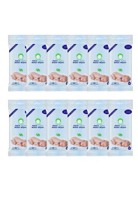 Luna Bambini Aqua Water Wipes 12x20 pack Luna Bambini För dig och