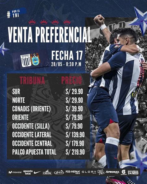 Entradas Alianza Lima Vs Deportivo Binacional Precio De Boletos Y