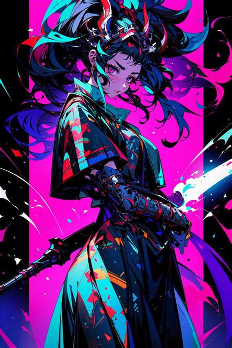 Anime Neon Wallpapers - 4k, HD Anime Neon Backgrounds on WallpaperBat