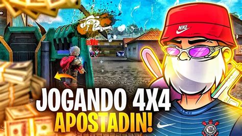 LIVE FF FREE FIRE AO VIVO 6X6 4X4 INSCRITOS SALA