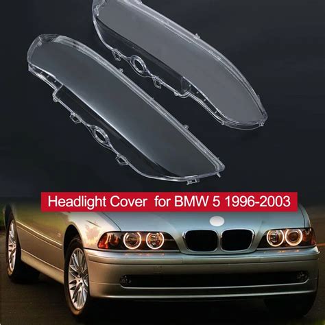 Door Left Right Headlight Lens Headlamp Lens Cover