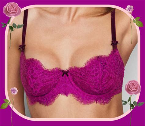 38d Berry Purple Lace Wicked Victorias Secret Pushup Wo Padding