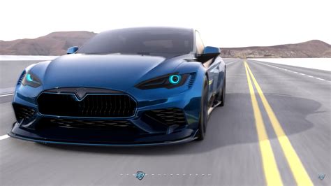 Competition Carbon Reveals Tesla Model S Plaid Widebody Kit Hypebeast