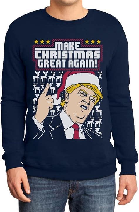 Trump Make Christmas Great Again Pull Chandail De No L Sweatshirt