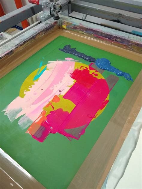 Print Process — Kate Watkins Artist And Printmaker Screen Printing