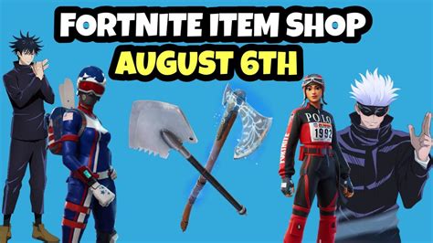 August Th Fortnite Item Shop Confirmed Fortnite Early Item Shop