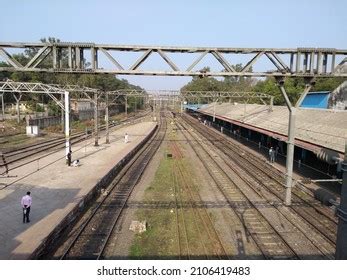 Railroad Lonavala City Railway Station India Stock Photo 2106419483 ...