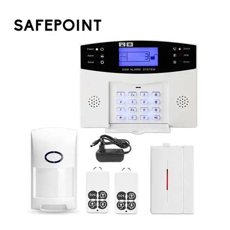 Safepoint Hsg Keyboard Screen Intercom Wired Wireless Home Burglar