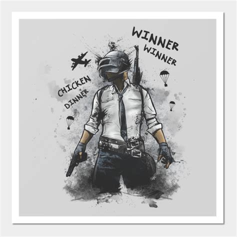 Winner Winner Chicken Dinner Pubg Posters And Art Teepublic