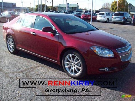 2010 Red Jewel Tintcoat Chevrolet Malibu Ltz Sedan 20141537 Photo 12 Car