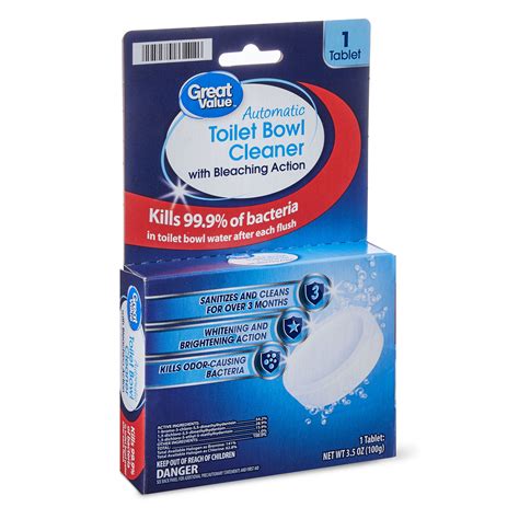 Great Value Toilet Bowl Tablet 3 5 Oz